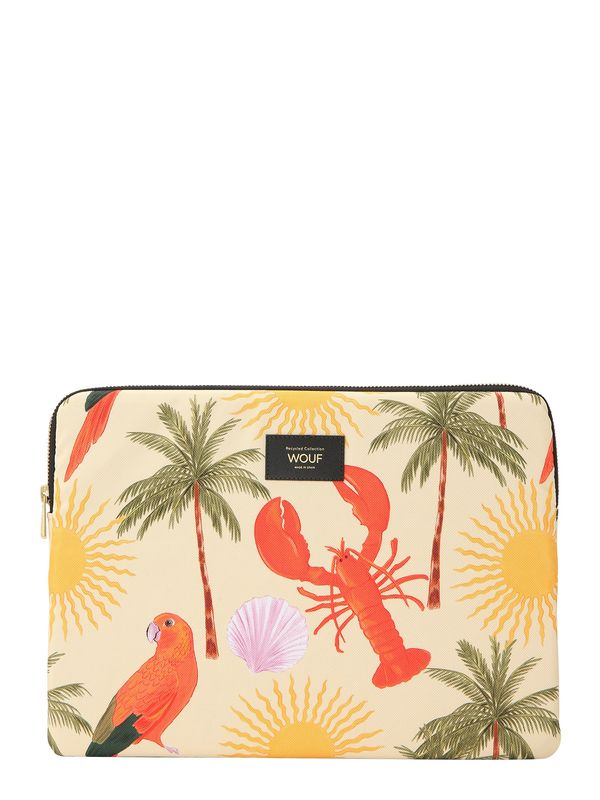 Wouf Wouf Torbe za prenosnik 'Rio'  bež / rumena / zelena / rdeča