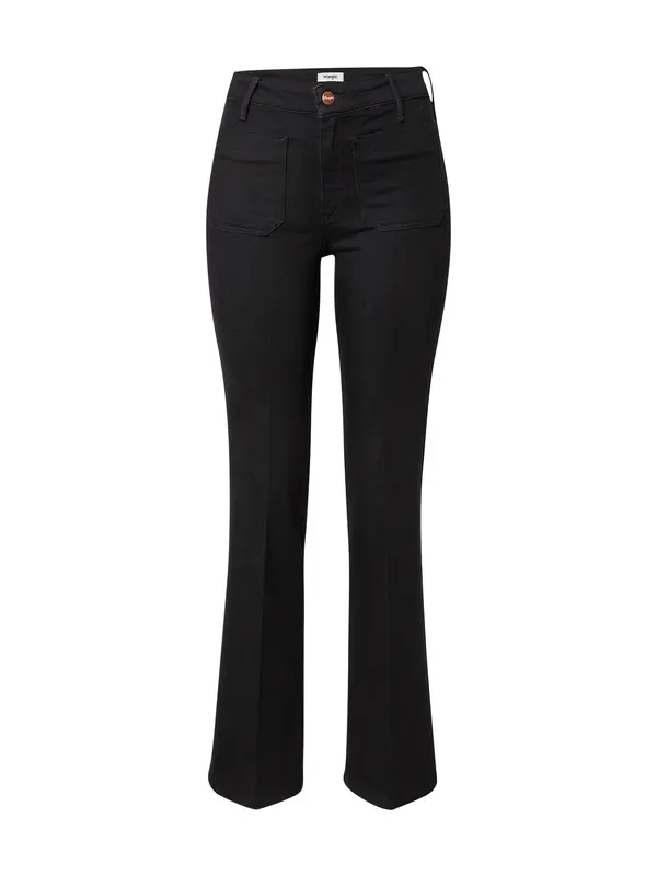 WRANGLER WRANGLER Kavbojke 'FLARE'  črn denim