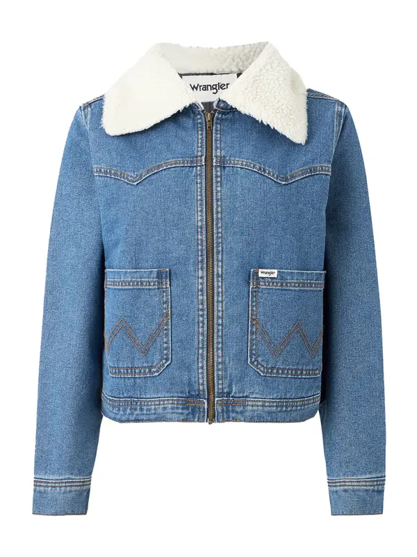 WRANGLER WRANGLER Prehodna jakna  moder denim
