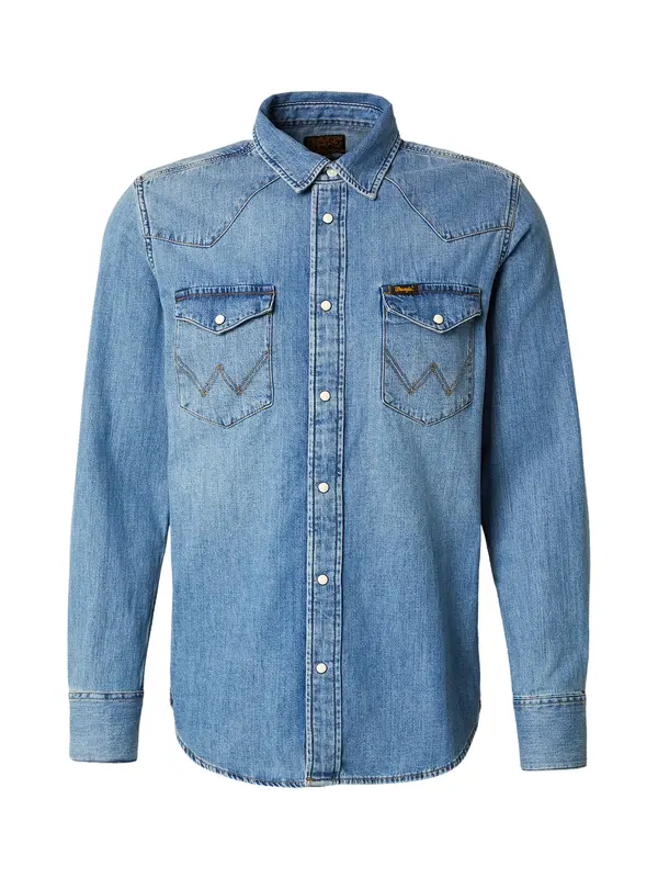 WRANGLER WRANGLER Srajca  moder denim