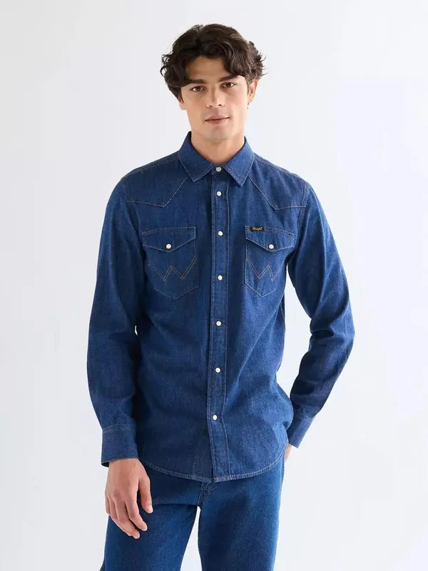 WRANGLER WRANGLER Srajca  modra