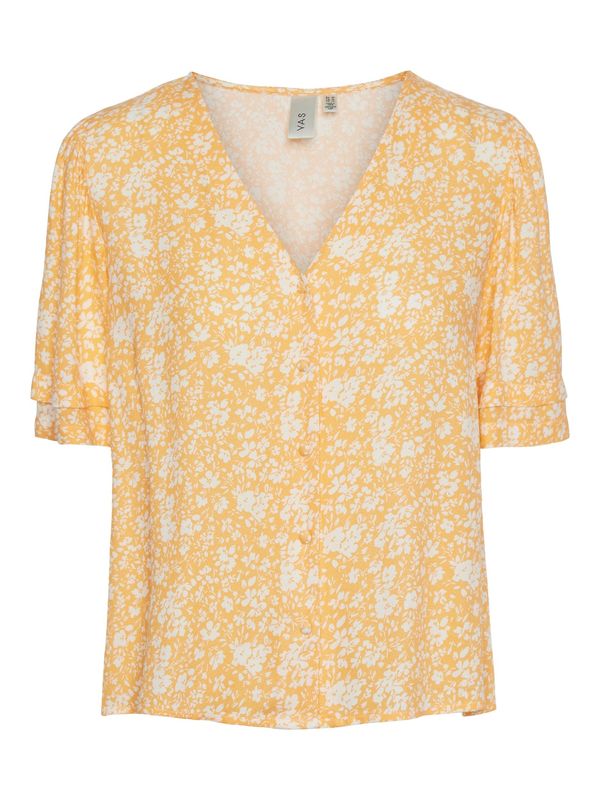 Y.A.S Y.A.S Bluza  svetlo oranžna / bela