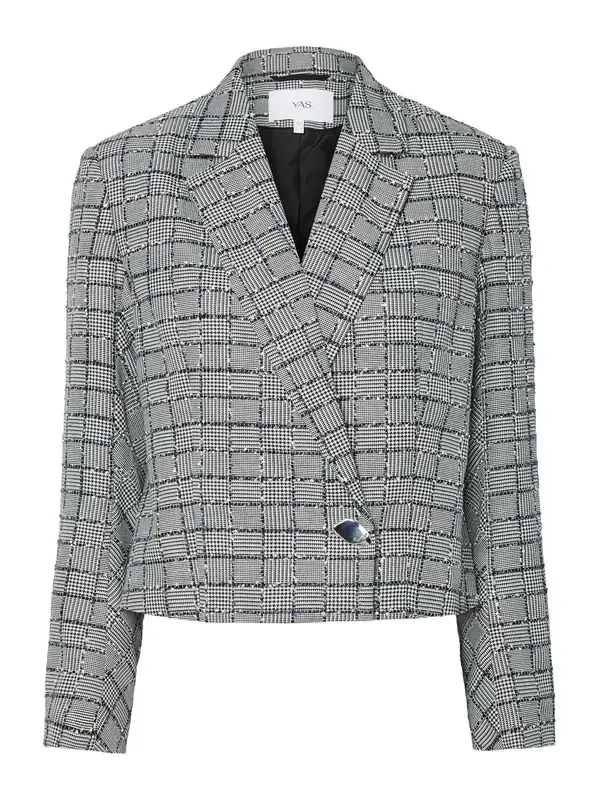 YAS YAS Blazer 'YASCUBA'  modra / črna / bela