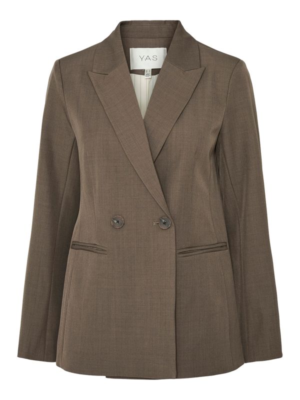 YAS YAS Blazer 'YASJULIET'  pikčasto rjava