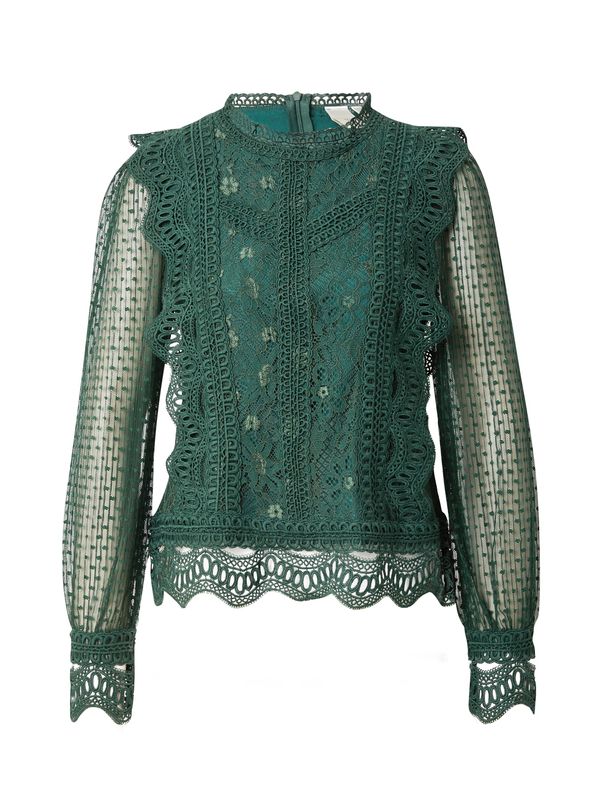 YAS YAS Bluza  temno zelena