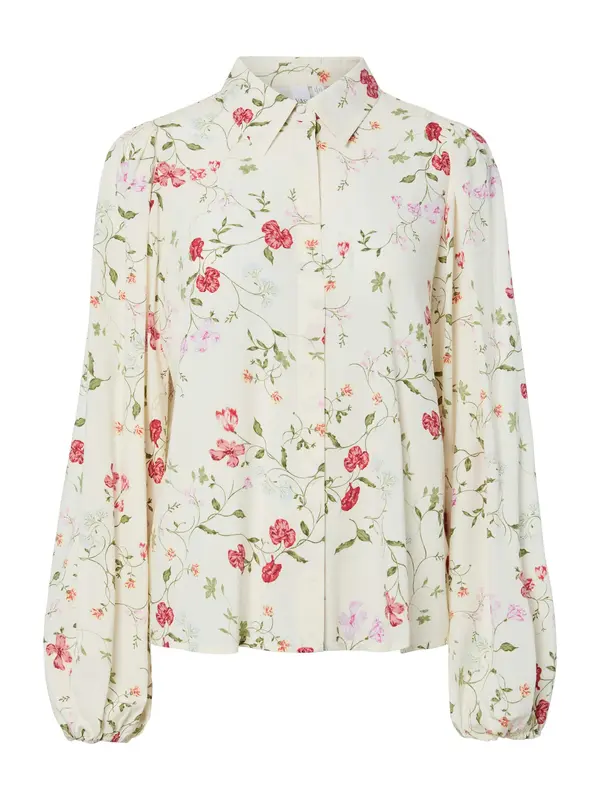 YAS YAS Bluza 'YASAsina'  oliva / orhideja / rdeča / bela