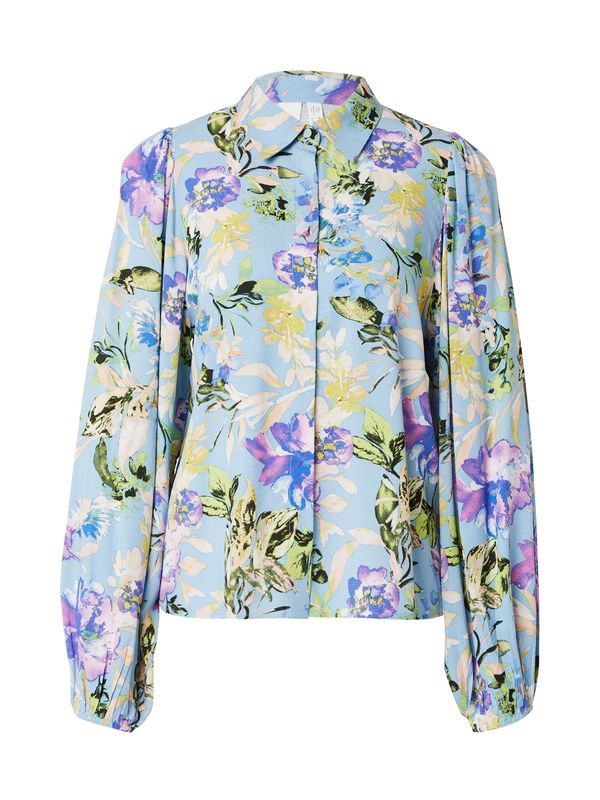 YAS YAS Bluza 'YASASINA'  svetlo modra / rumena / zelena / lila