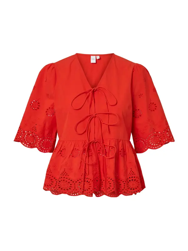 YAS YAS Bluza 'YASCornelia'  ognjeno rdeča