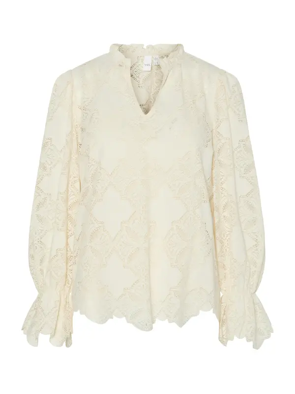 YAS YAS Bluza 'YASSELMI'  kremna