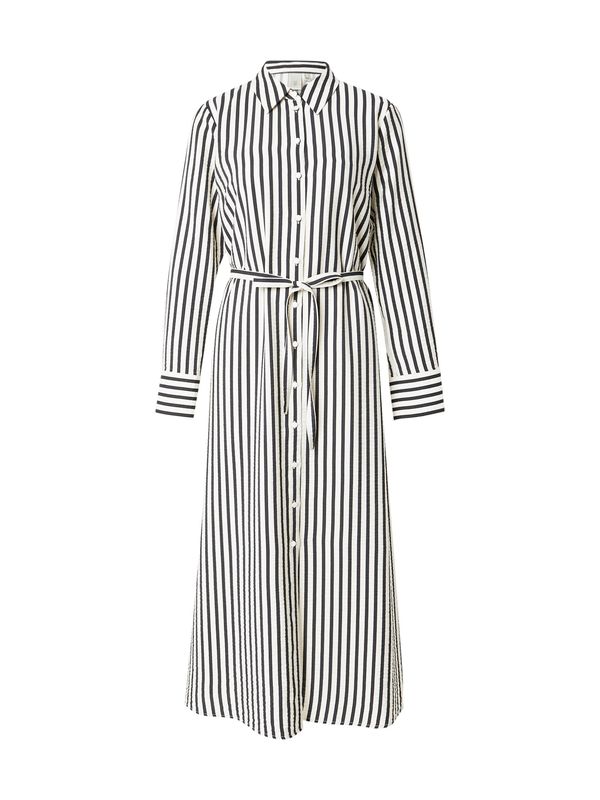 YAS YAS Dolga srajca 'YASKAYA'  ecru / črna