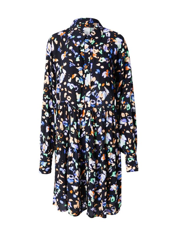 YAS YAS Dolga srajca 'YASLERA'  modra / zelena / oranžna / črna