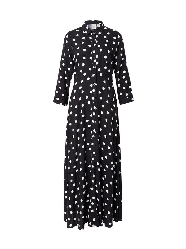 YAS YAS Dolga srajca 'YASSavanna'  črna / off-bela