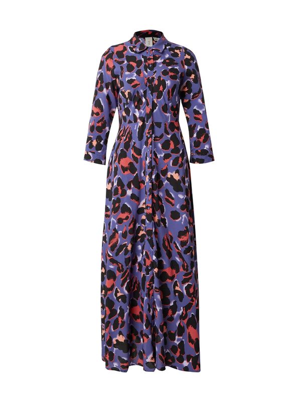 YAS YAS Dolga srajca 'YASSAVANNA'  kraljevo modra / svetlo rdeča / črna / bela