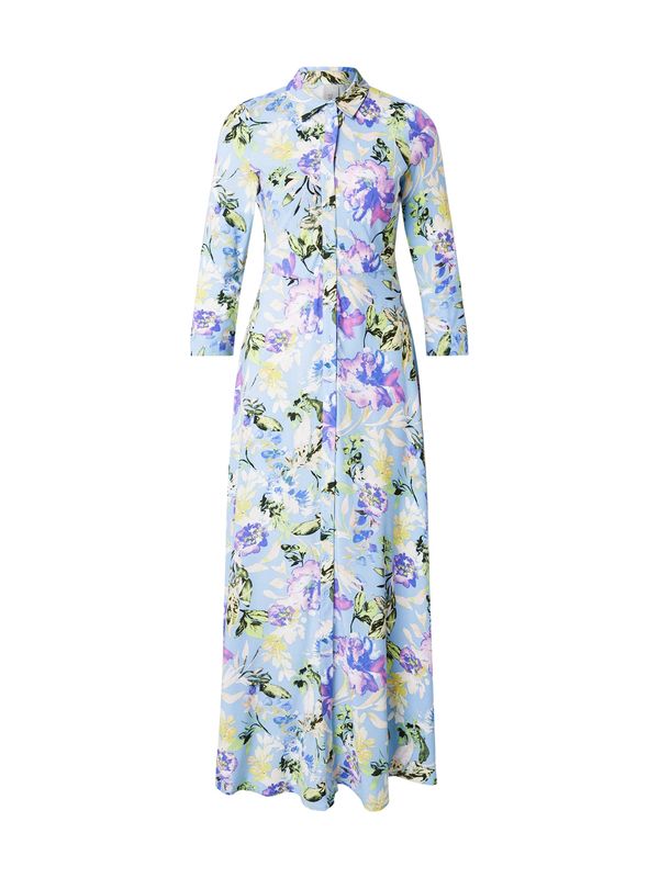 YAS YAS Dolga srajca 'YASSAVANNA'  svetlo modra / rumena / zelena / lila