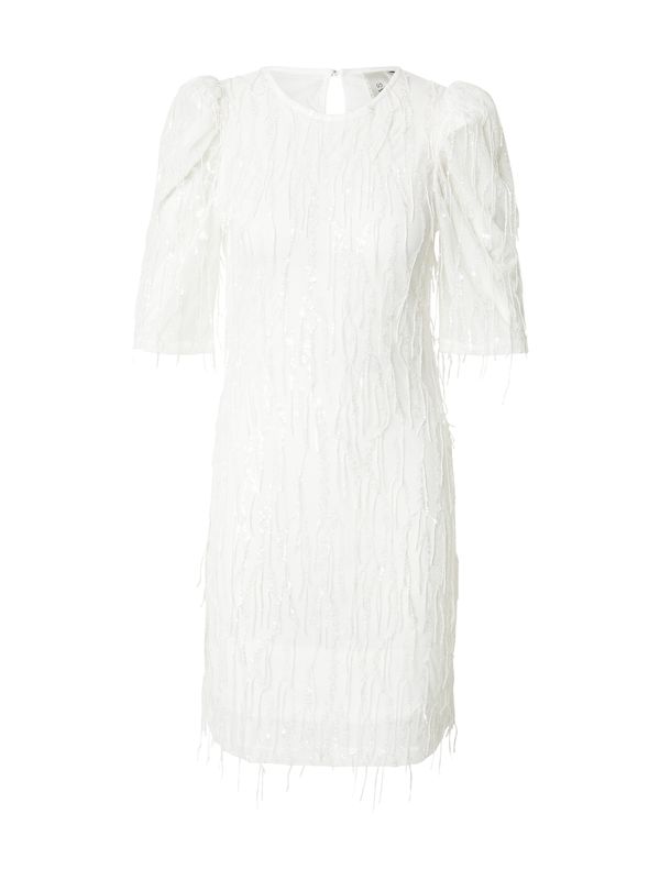 YAS YAS Koktejl obleka 'YASBOLINA'  bela