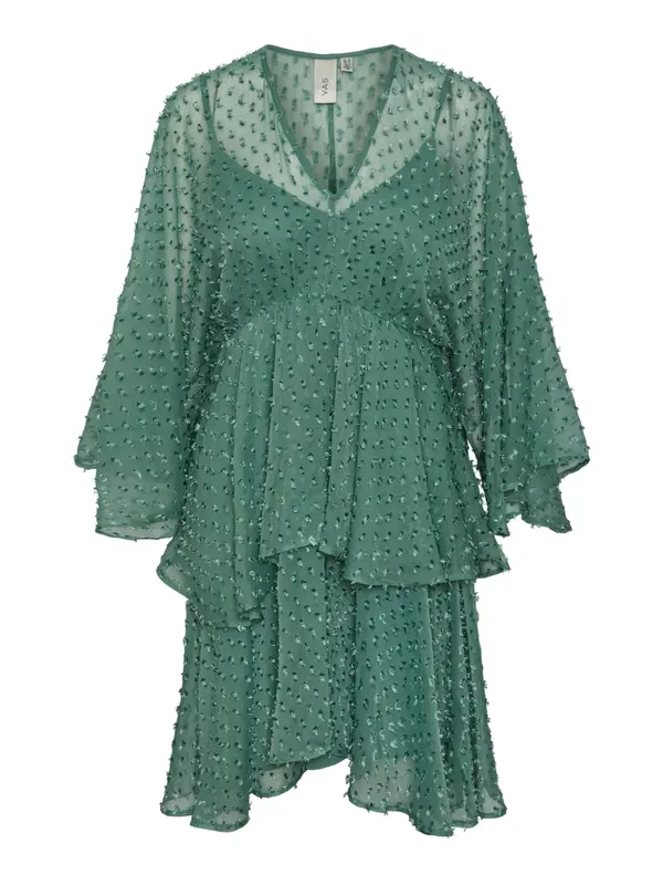 YAS YAS Obleka 'RINNA'  zelena