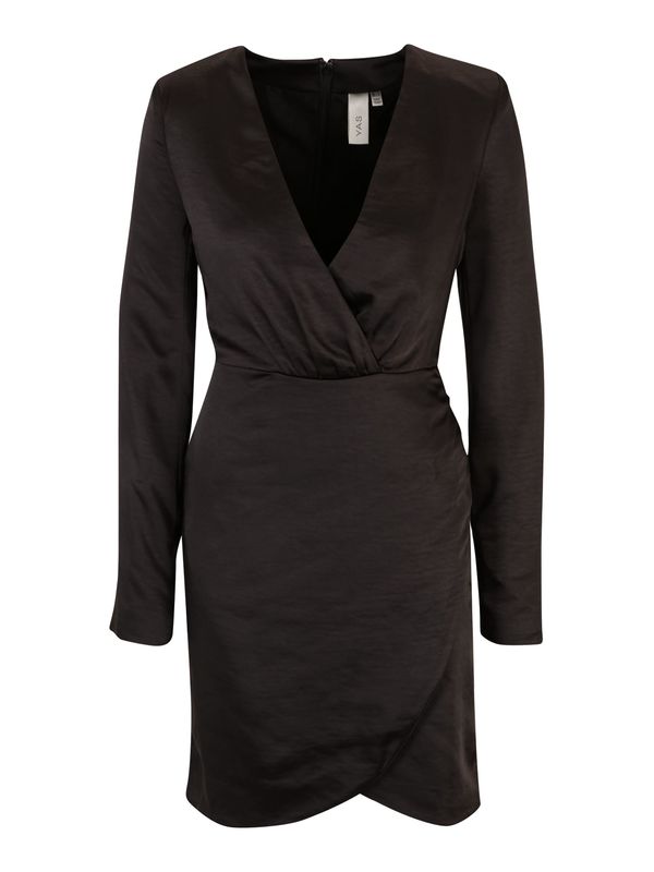 YAS Tall YAS Tall Koktejl obleka 'SANNIE'  črna