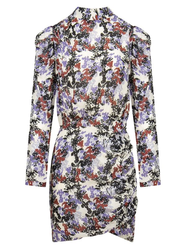 Young Poets Young Poets Obleka 'Katalina'  kremna / rjava / svetlo lila / črna