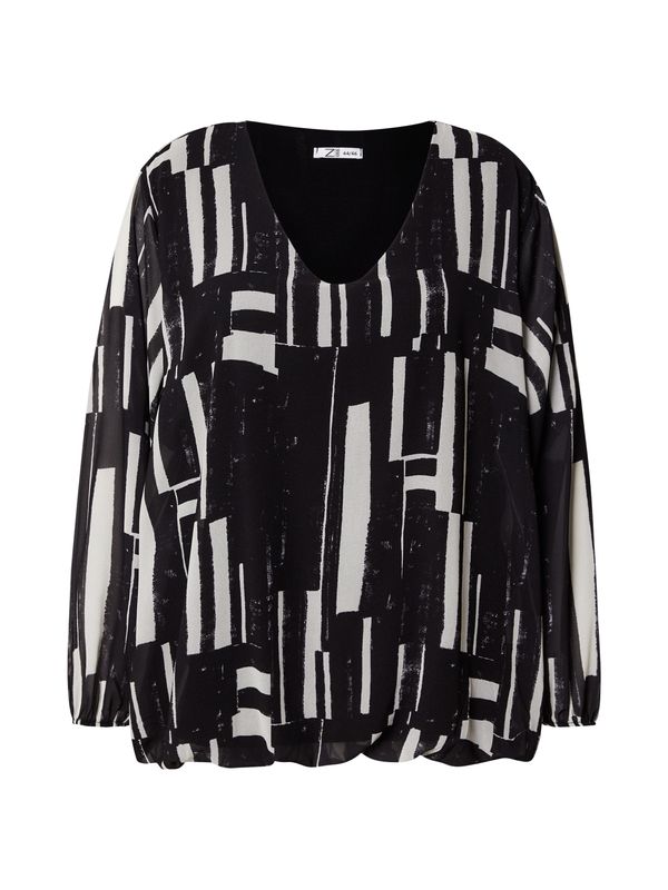 Z-One Z-One Bluza 'Ja44smina'  črna / bela