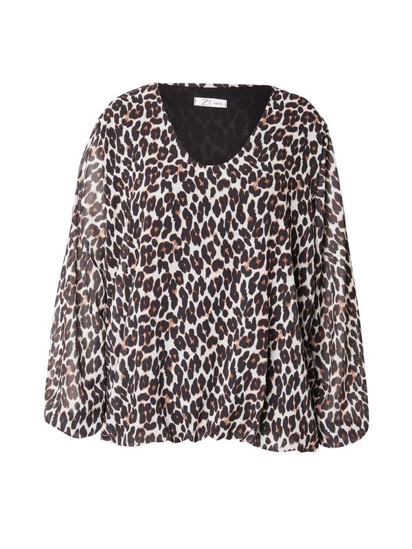 Z-One Z-One Bluza 'Ja44smina'  rjava / bela