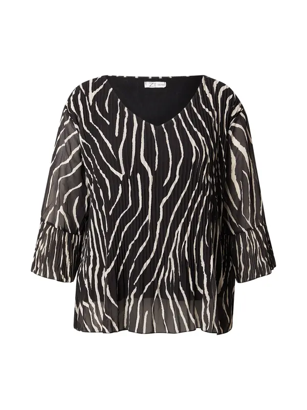 Z-One Z-One Bluza 'Ok44ali'  črna / naravno bela