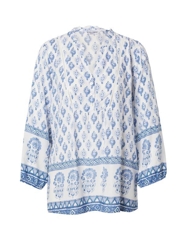 ZABAIONE ZABAIONE Bluza 'De44steny'  svetlo modra / off-bela