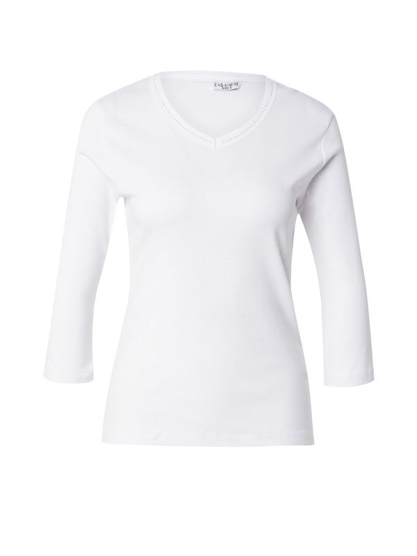 ZABAIONE ZABAIONE Majica 'Be44rta'  bela