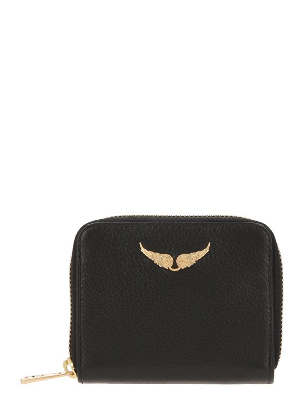Zadig & Voltaire Zadig & Voltaire Denarnica 'MINI'  zlata / črna