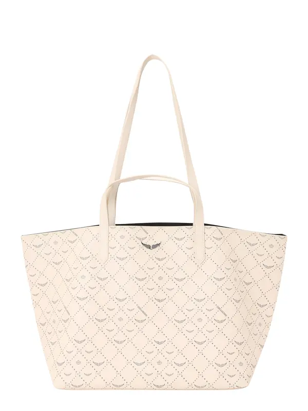 Zadig & Voltaire Zadig & Voltaire Nakupovalna torba  ecru / črna