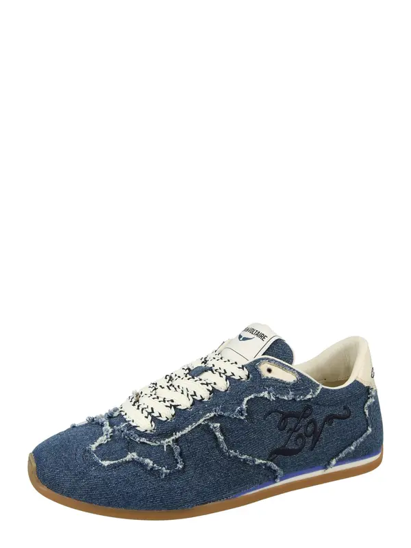 Zadig & Voltaire Zadig & Voltaire Nizke superge  svetlo bež / moder denim