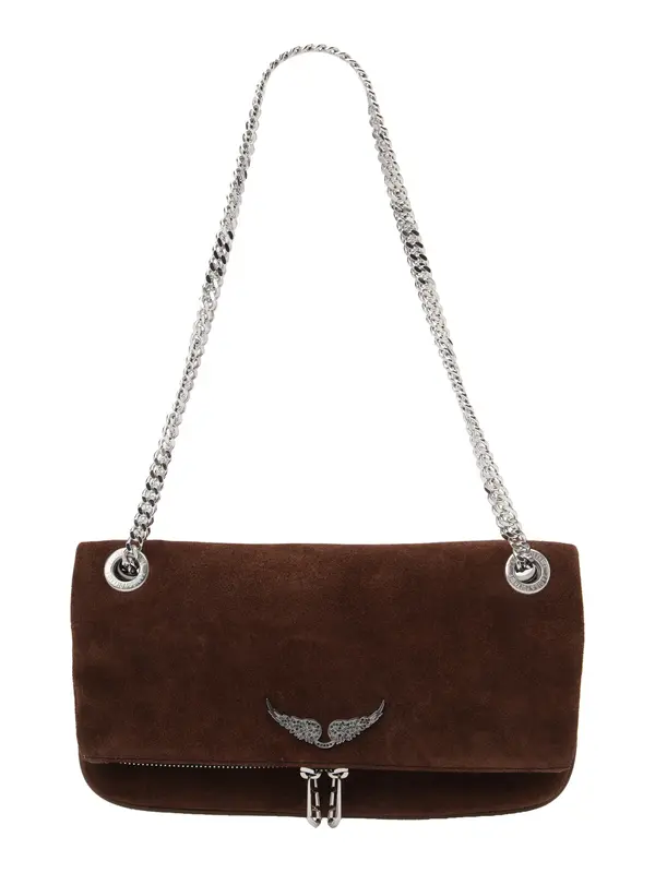 Zadig & Voltaire Zadig & Voltaire Pisemska torbica 'ROCK II'  rjava