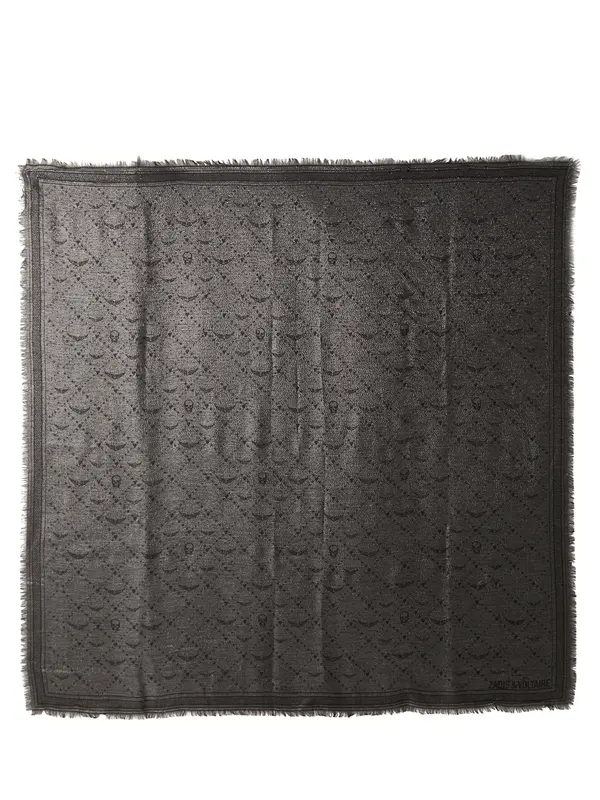 Zadig & Voltaire Zadig & Voltaire Ruta 'GLENN'  črna / srebrna