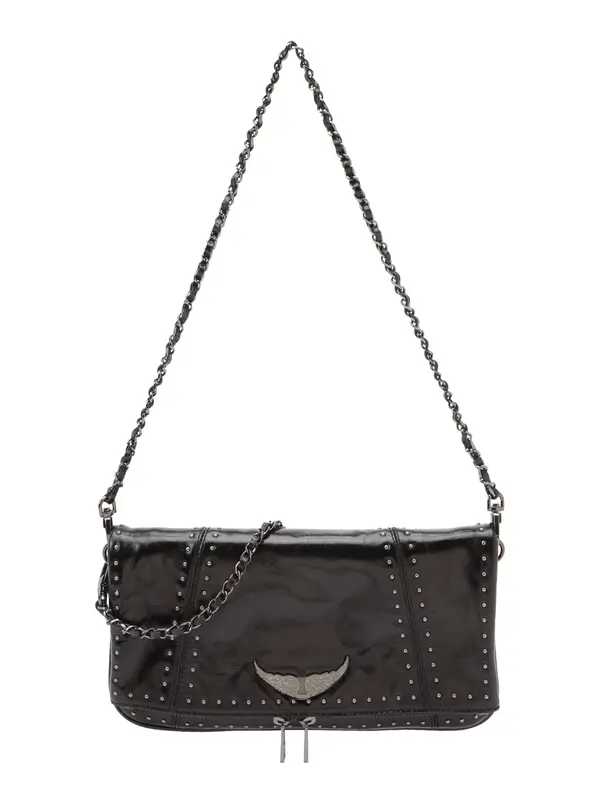 Zadig & Voltaire Zadig & Voltaire Torba za čez ramo  črna / srebrna