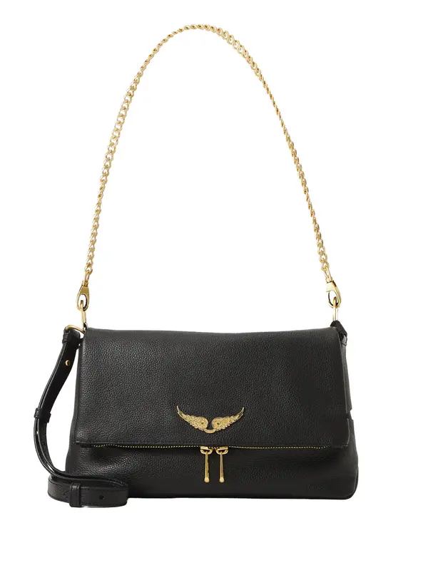 Zadig & Voltaire Zadig & Voltaire Torba za čez ramo 'ROCKY II'  črna