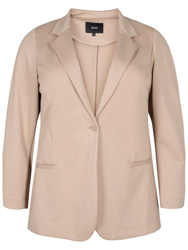 Zizzi Zizzi Blazer 'JMADDIE'  bež