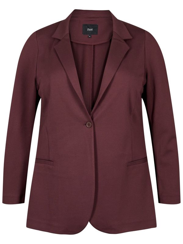 Zizzi Zizzi Blazer 'Maddie'  burgund