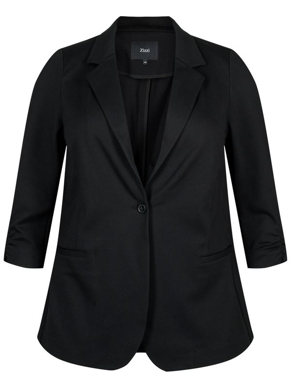 Zizzi Zizzi Blazer 'MADDIE'  črna