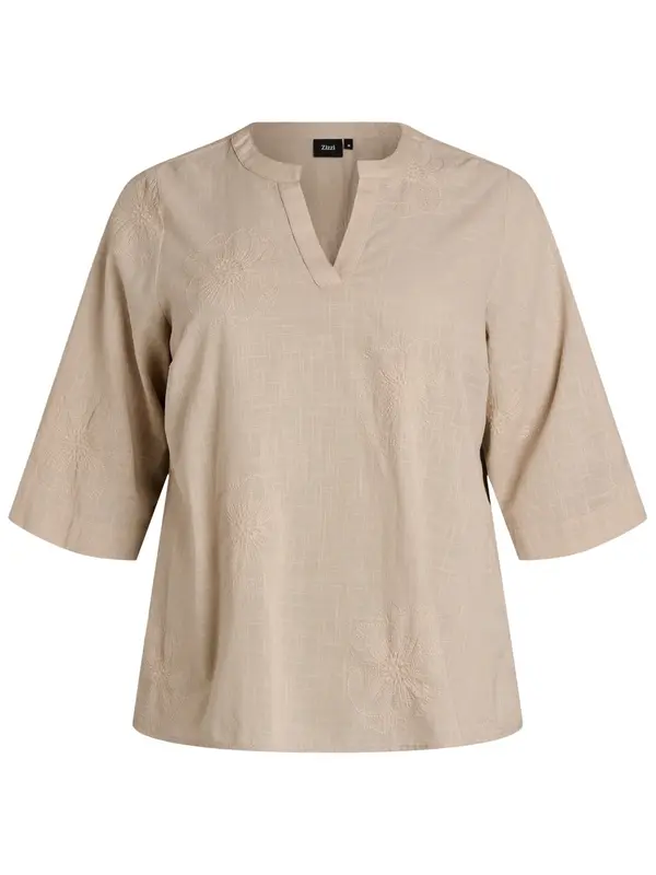 Zizzi Zizzi Bluza 'Cananna'  bež