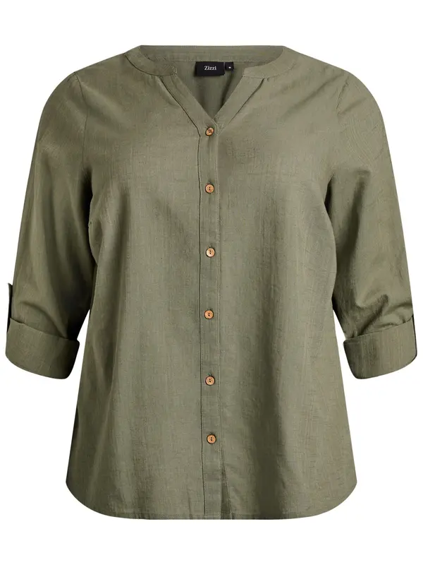 Zizzi Zizzi Bluza 'CANANNA'  oliva