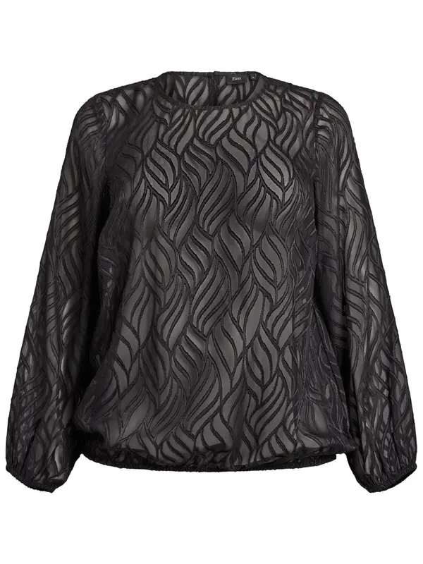 Zizzi Zizzi Bluza 'Emie'  črna