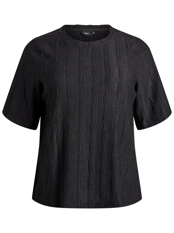 Zizzi Zizzi Bluza 'Fira'  črna