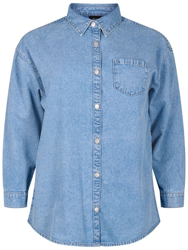 Zizzi Zizzi Bluza 'JEVA'  svetlo modra