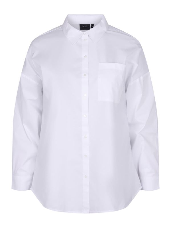 Zizzi Zizzi Bluza 'Kammi'  bela