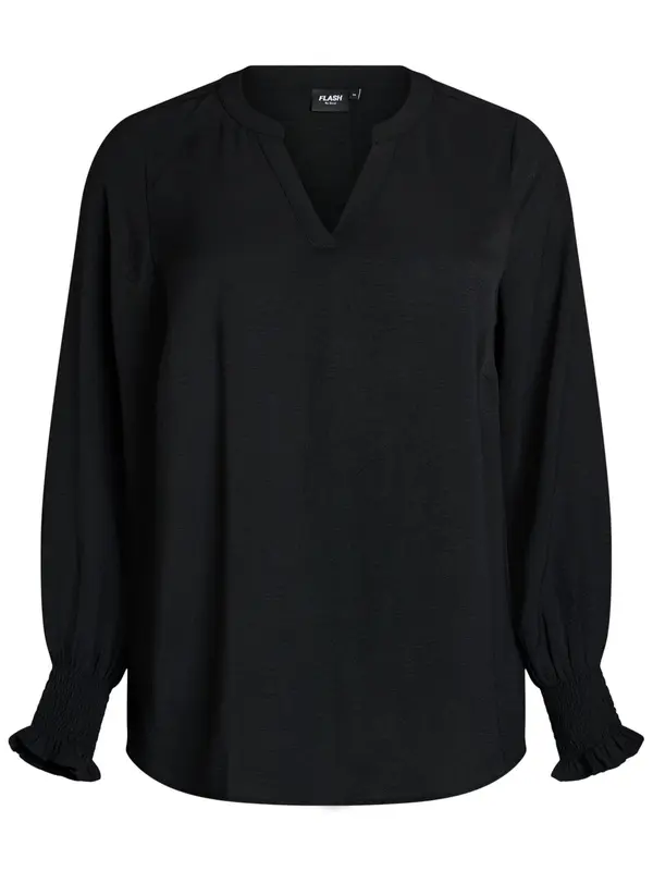 Zizzi Zizzi Bluza 'Kikka'  črna