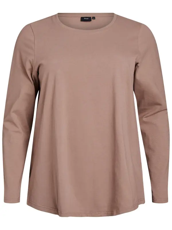 Zizzi Zizzi Bluza  rjava