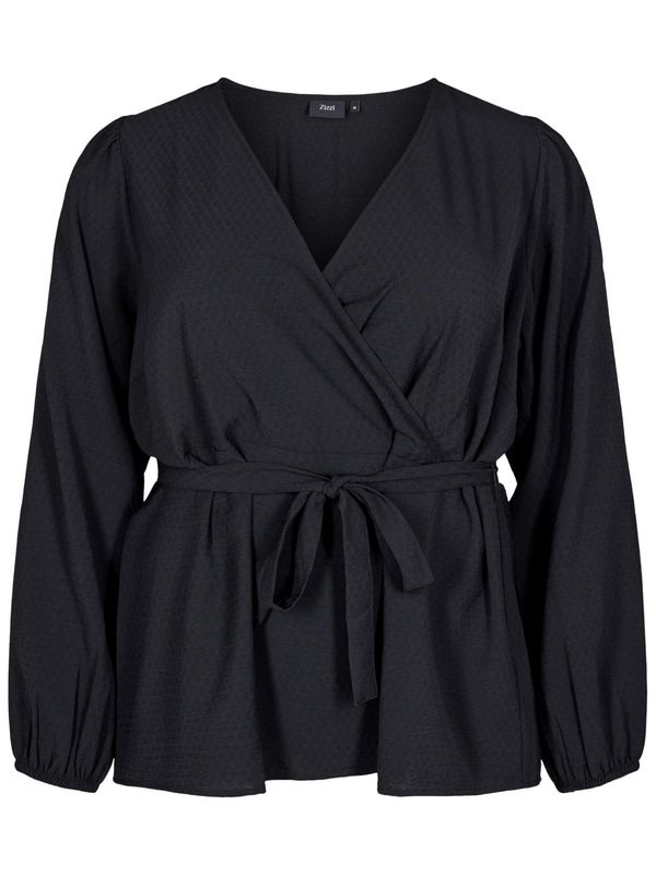 Zizzi Zizzi Bluza 'RUTH'  črna