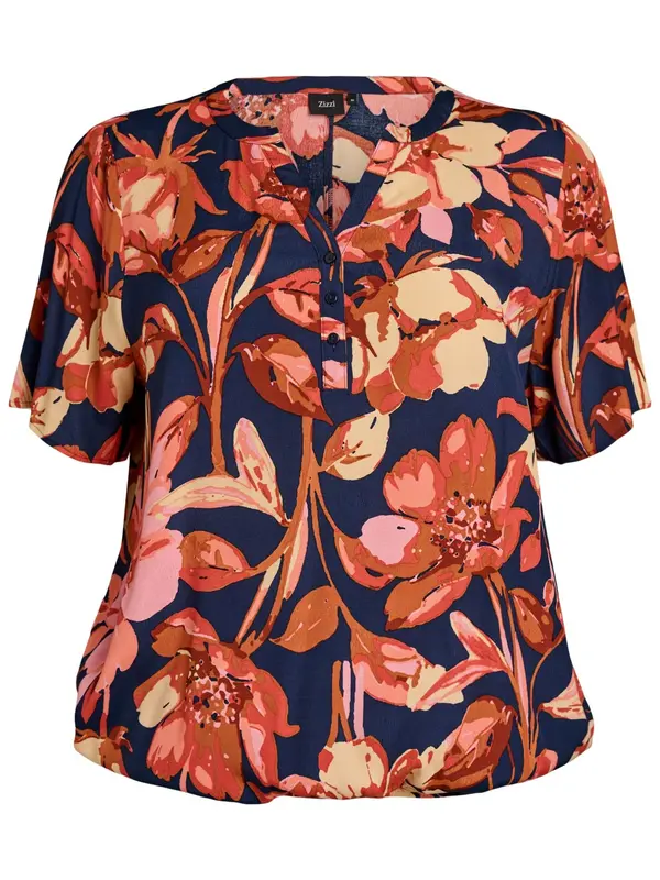 Zizzi Zizzi Bluza 'VBELLA'  mornarska