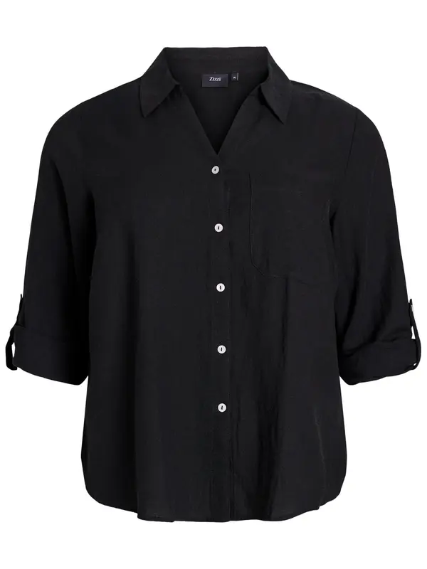 Zizzi Zizzi Bluza 'Vlina'  črna