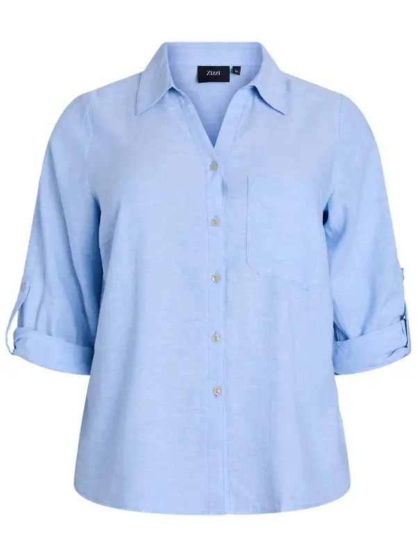 Zizzi Zizzi Bluza 'Vlina'  modra