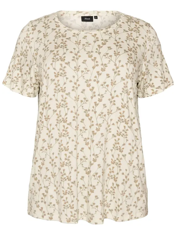 Zizzi Zizzi Bluza 'Vmalis'  svetlo bež